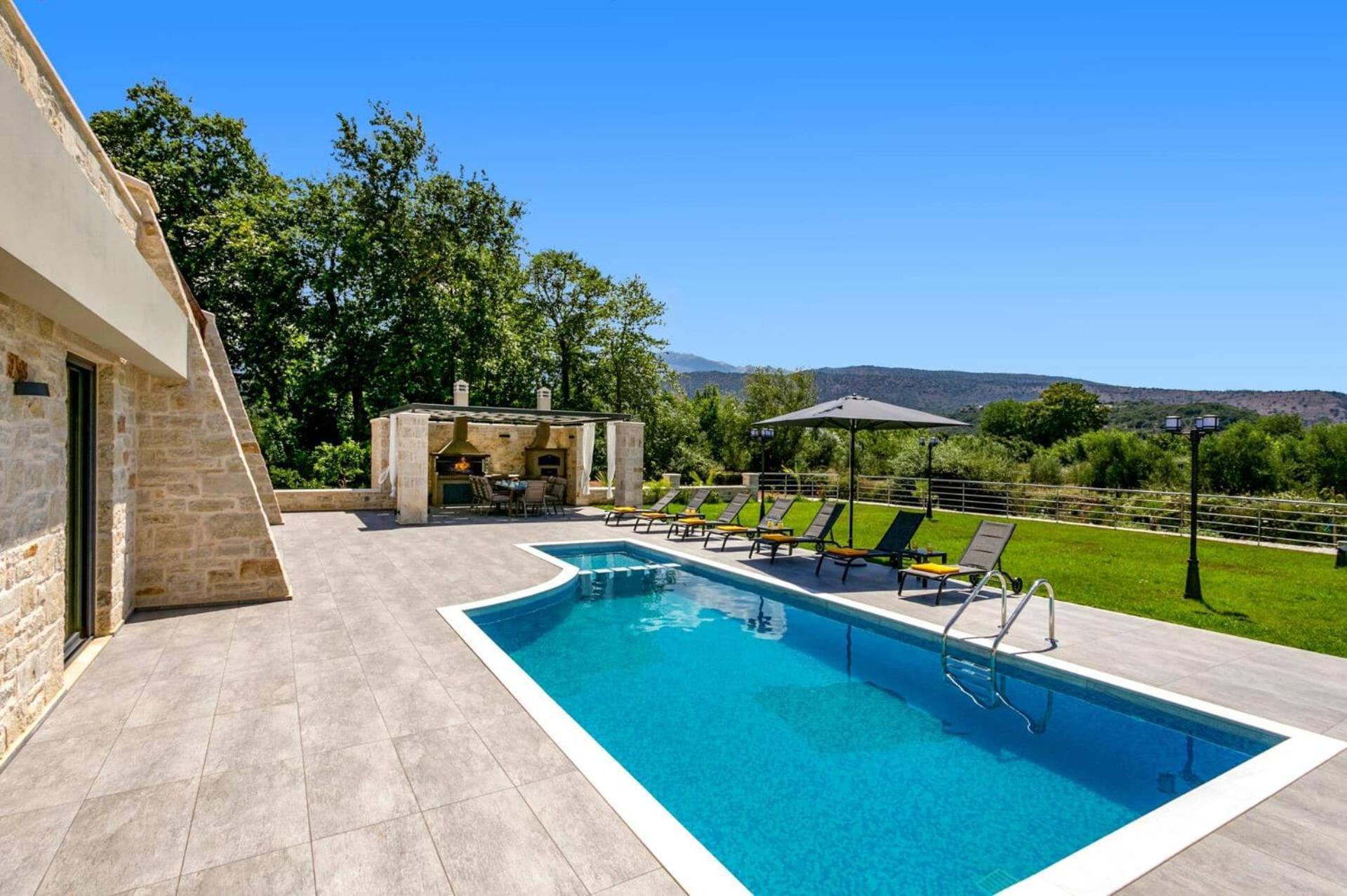 Villa Potami Angela By Villa Plus Stilos Exterior photo