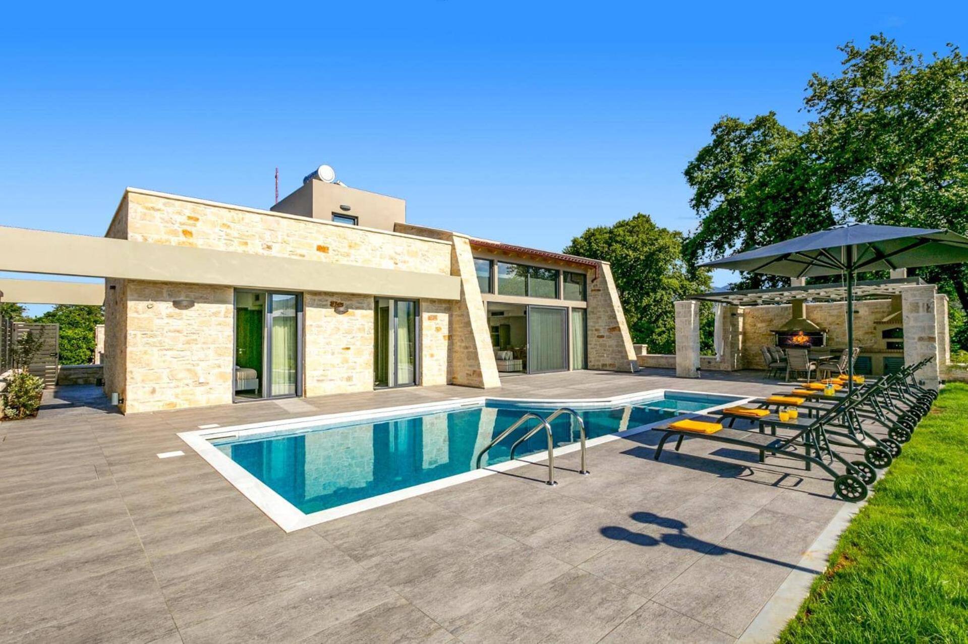 Villa Potami Angela By Villa Plus Stilos Exterior photo