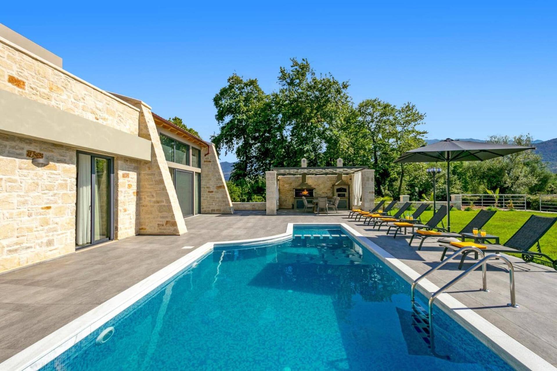 Villa Potami Angela By Villa Plus Stilos Exterior photo