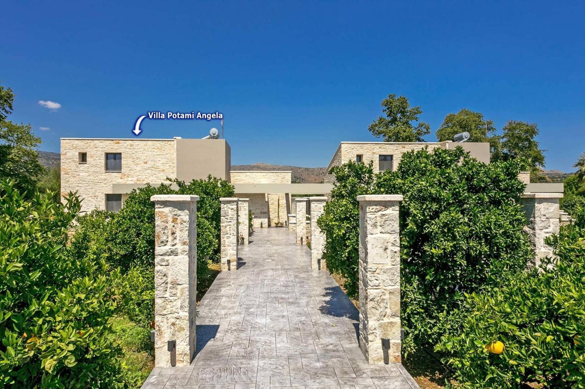 Villa Potami Angela By Villa Plus Stilos Exterior photo